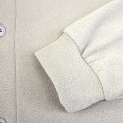 ◼️マークアンドロナ◼️長袖フリースMサイズ46黒美品◼️重ね着風